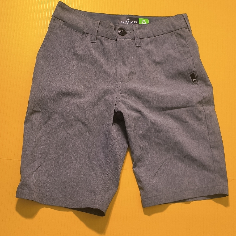 Quiksilver Gray Flat Front Walking Shorts
